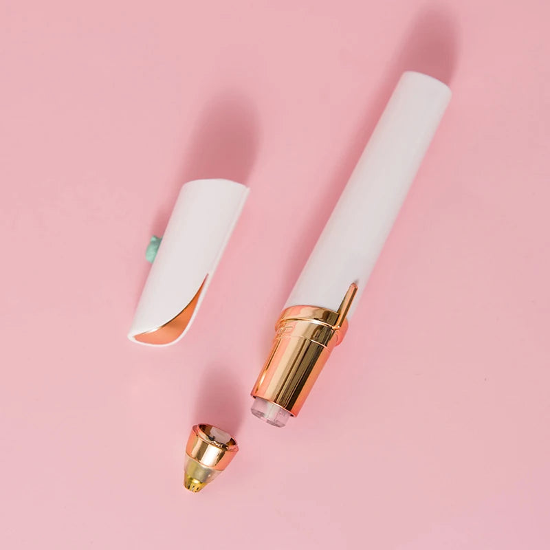 Electric Eyebrow Trimming Tool For Beginners Automatic Electric Eyebrow Trimmer Nose Hair Shaving Brush Scraper 1pc