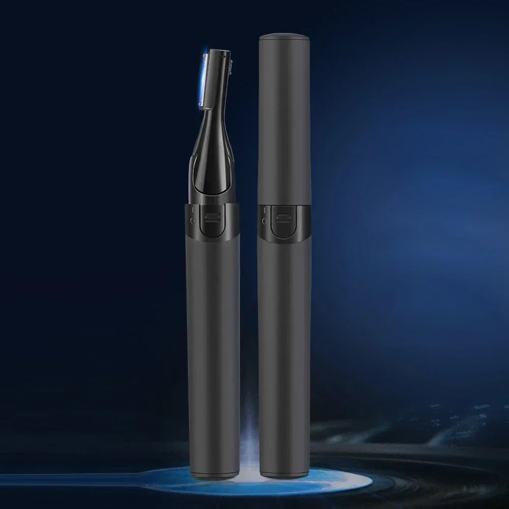 Womens Electric Eyebrow Trimmer Eye Brow Shaper Pencil Face Hair Remover For Women Automatic Eyebrow Shavers Pocketknife